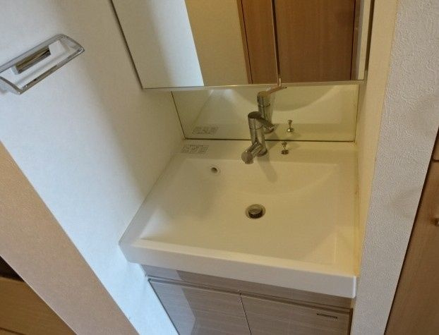 ルーブル亀戸天神前の洗面所