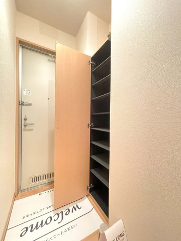 レジデンスSKの収納|※写真は別室になります。