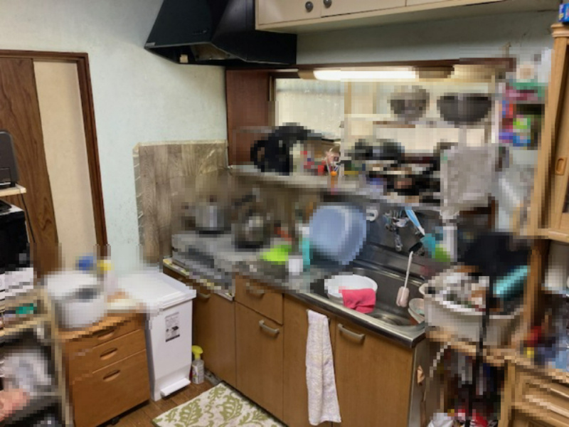 【中古】鶴ヶ島市富士見中古住宅のキッチン|キッチンスペースです！