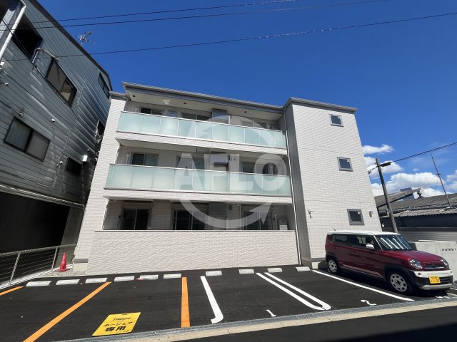 アパートメントyⅡの外観パース|アパートメントyⅡ　外観パース