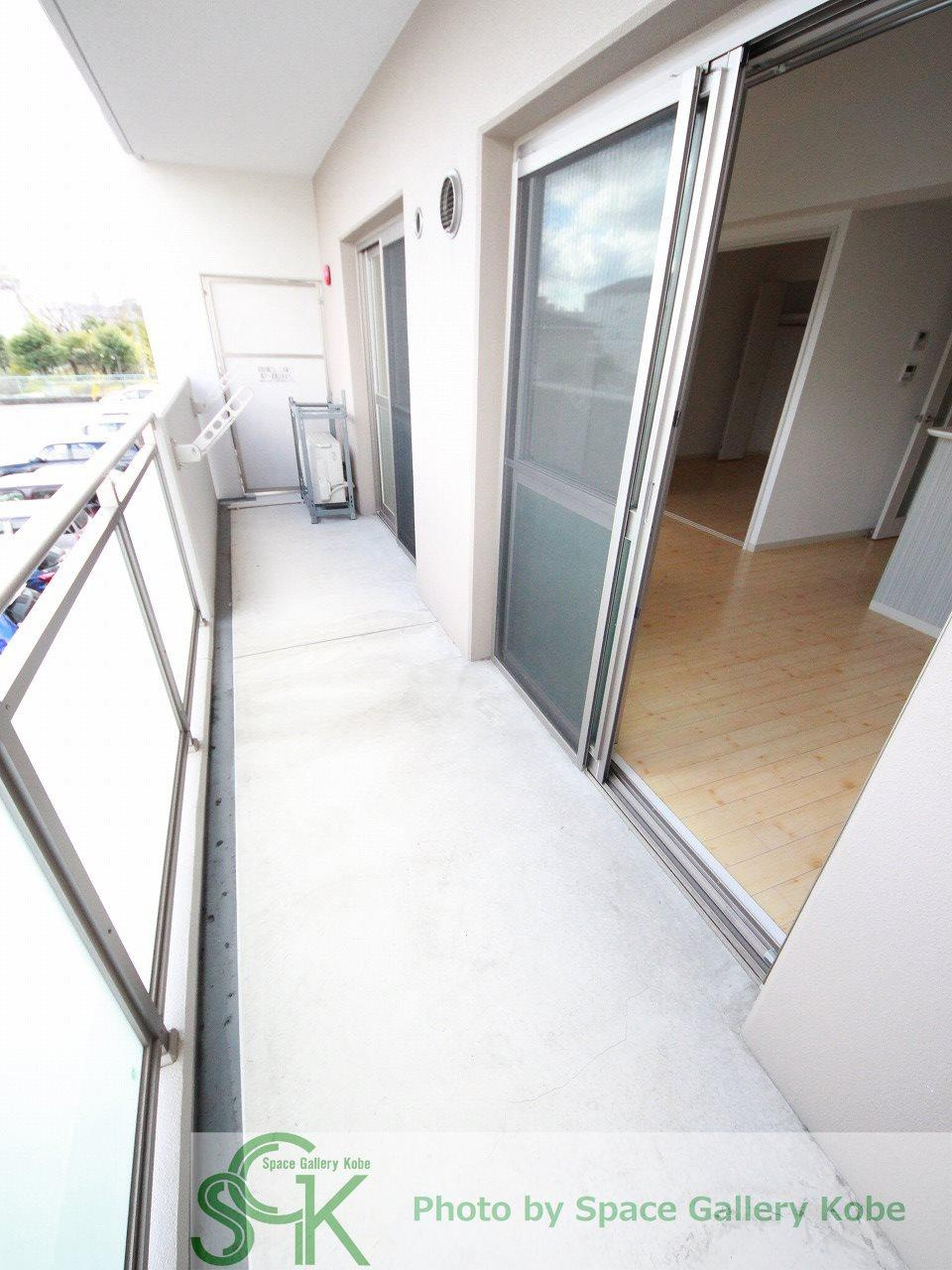 サンヴィラ24のバルコニー|※お部屋により仕様が異なる可能性があります。