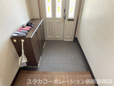 【玄関】 | 厚岸町門静2丁目売家