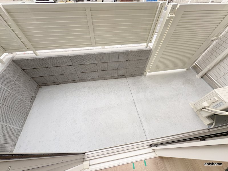 クラシスト高殿のバルコニー