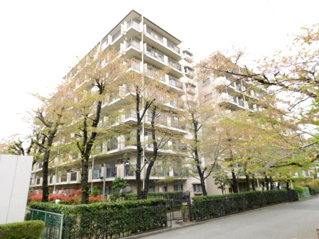 ハイツ入間の外観|「入間市」駅 徒歩6分、8階建てのマンションです。