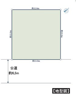 泉区西が岡2丁目 中古戸建 4080万円の区画図