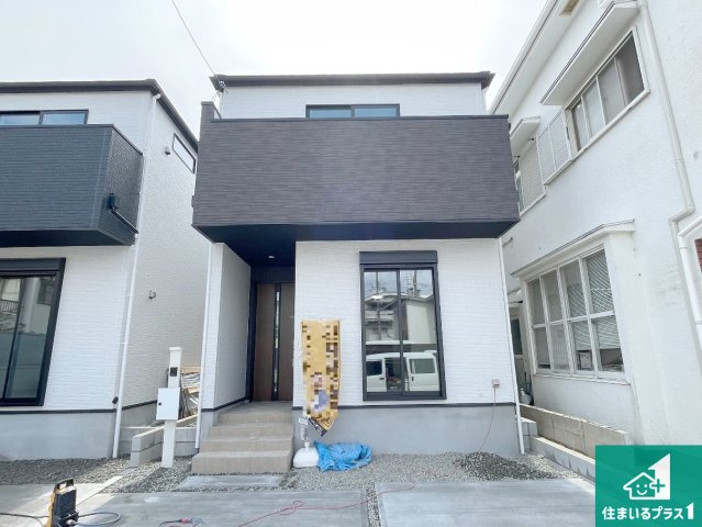 尼崎市塚口町　第2期　新築一戸建ての外観|お客様に長く安心して住んでいだだける事にこだわった家づくり！住んでからのアフターサービスにもしっかりと取り組んでいます！