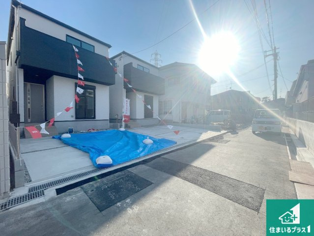 尼崎市塚口町　第2期　新築一戸建ての外観|安心の10年保証！外観を美しく保ち、雨水で汚れを落とします！気になることがありましたら、お気軽にお問い合わせください！