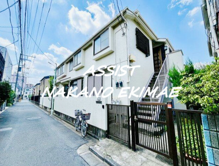 奥野邸のエントランス