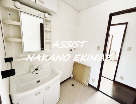 奥野邸の独立洗面台