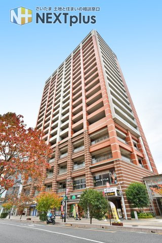 スカイレジデンシャルタワーズノースウィングの外観|【株式会社NEXTplus】現地集合承ります◎JR埼京線『与野』駅徒歩2分、JR京浜東北線、湘南新宿ライン、上野東京ライン『さいたま新都心』駅徒歩18分と多路線利用可能で通勤通学も便利です。