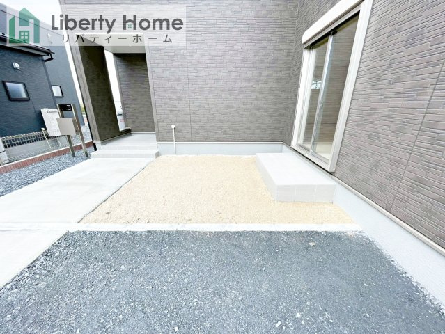 ひたちなか市田宮原1期　新築戸建　2号棟の庭