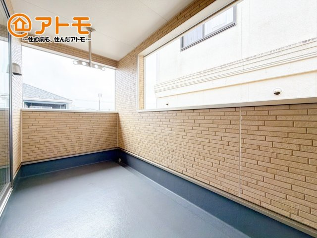 【バルコニー】 | 田方郡函南町仁田第11　新築一戸建て　5号棟 | インナーバルコニーはお出かけ中の急な雨でも安心♪