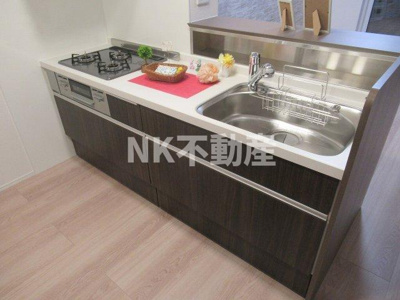 【キッチン】 | マニフィック御厨中（八戸ノ里賃貸） | お料理しやすいキッチンです