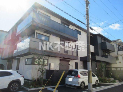 【外観】 | マニフィック御厨中（八戸ノ里賃貸） | 外観は落ち着いています