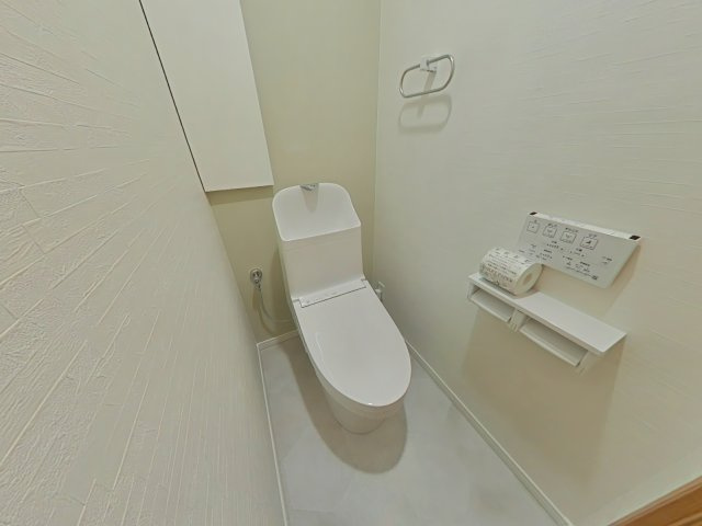 シティパル米倉のトイレ|明るく清潔感があり、快適に使えるトイレです。