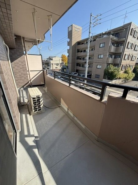 ラ・メゾン桜のバルコニー