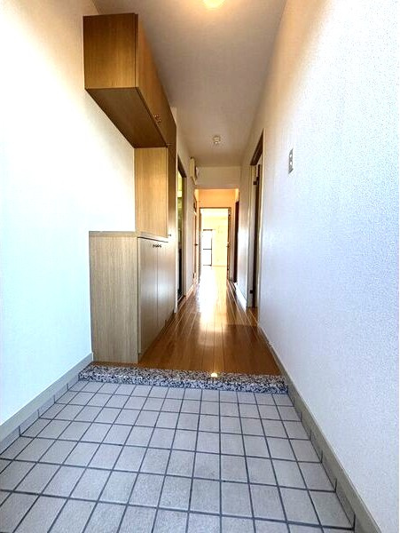 ラ・メゾン桜の玄関