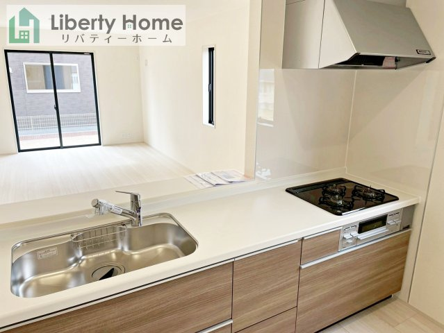 ひたちなか市田宮原1期　新築戸建　3号棟のキッチン