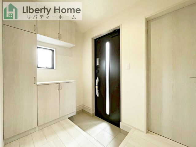 ひたちなか市田宮原1期　新築戸建　3号棟の玄関