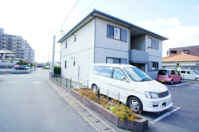 グリーンパーク大善寺II【キャッシュバック対象】の駐車場|駐車場です