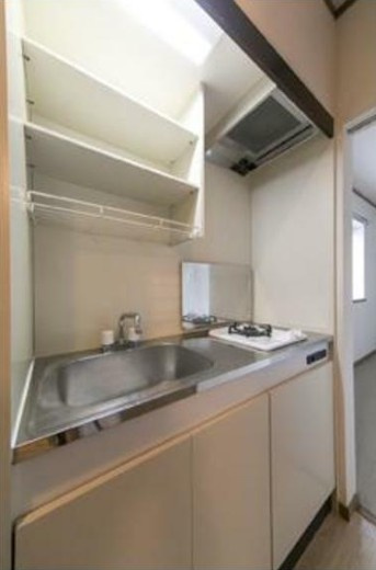 杉並区荻窪４丁目の賃貸マンションのキッチン