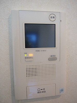 【セキュリティ】 | ルーブル中野新橋参番館 | モニター付きインターホン。