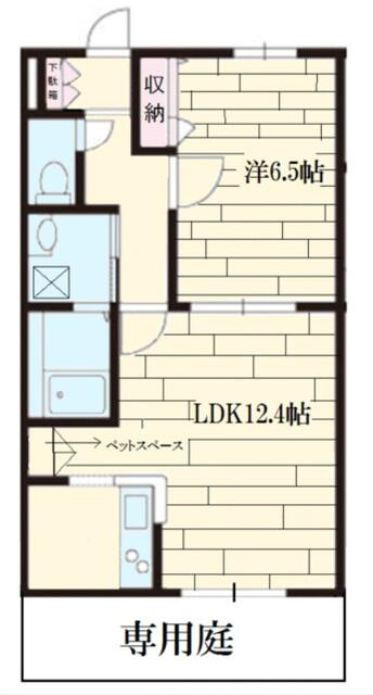 オークデンヴィラの間取り