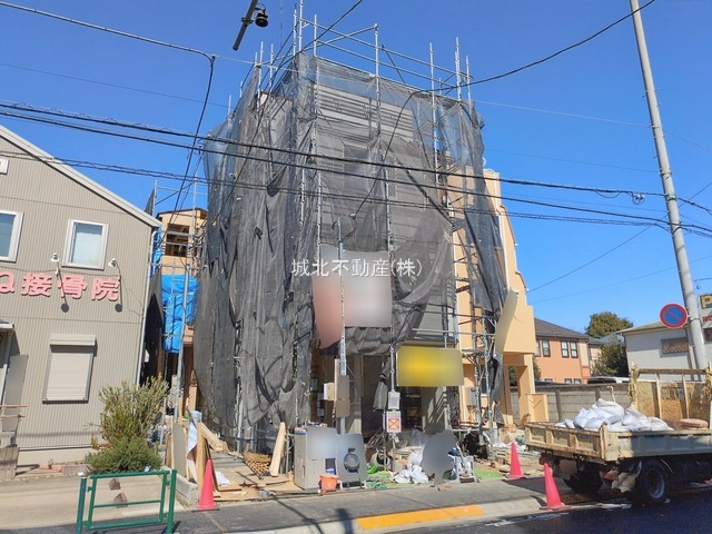 杉並区上井草3丁目 全5棟 2号棟の外観|現地(2025年12月1日撮影)