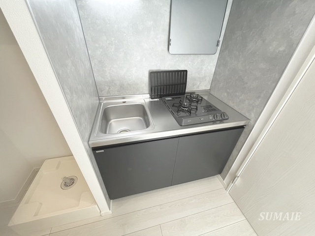 BAU１のキッチン|2口コンロのシステムキッチンです！