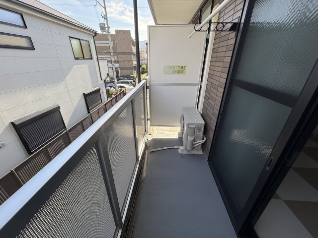 レジデンスローズのバルコニー