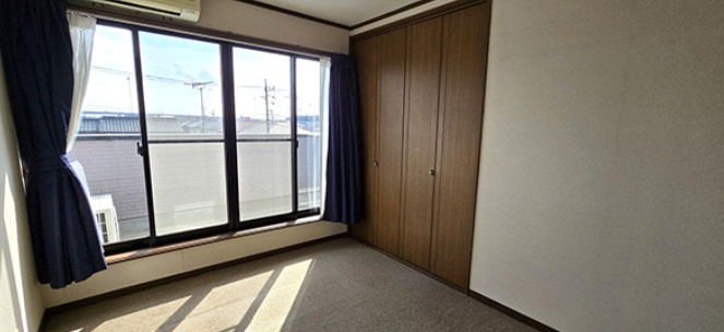 宇都宮市茂原２丁目　戸建の洋室|２階洋室