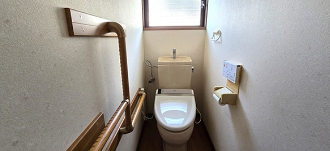 宇都宮市茂原２丁目　戸建のトイレ|１階トイレ