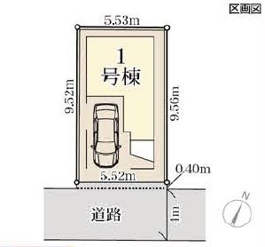 仲介手数料無料　横浜市南区堀ノ内町２丁目の区画図