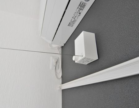 グラード氷川台Ⅱの設備|室内物干し(同一仕様写真)