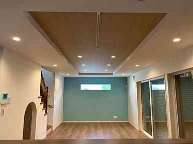 【居間・リビング】 | 藤塚戸建て | ゆったり過ごせる居間です