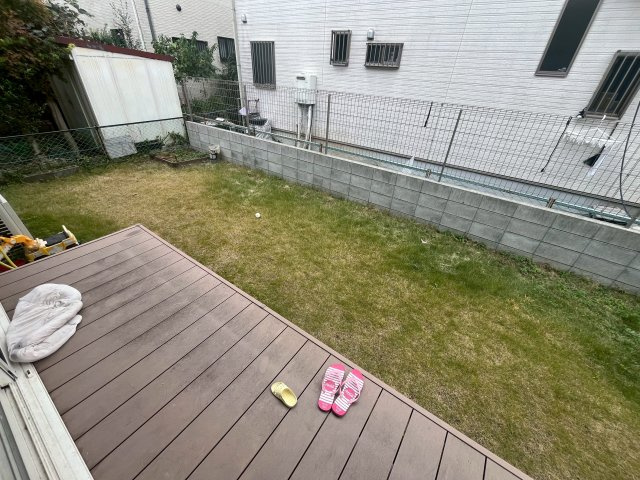 【庭】 | 藤塚戸建て | お庭の付いた物件です