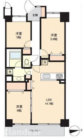 ヴェルレージュ西葛西ビューパークの間取り|ドキドキの新生活も、安心してスタート。ぴったりの住まいを見つけませんか？クランディアが一緒に住まい選びをサポートします‼　まずは、お気軽にお問合せください　＃クランディア