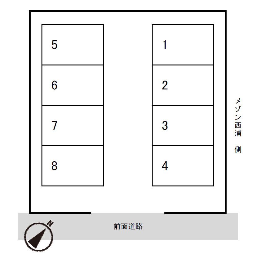 西浦駐車場