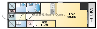 【間取り】 | ONLYONE布施