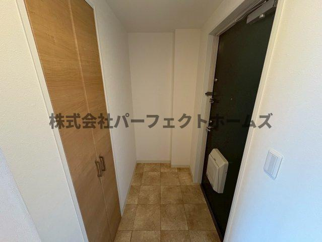 田中ビルの玄関|収納もある玄関です