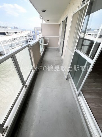 東大阪市稲田上町２丁目の賃貸マンションのバルコニー