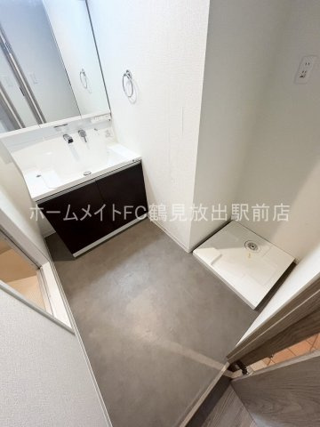東大阪市稲田上町２丁目の賃貸マンションの洗面所