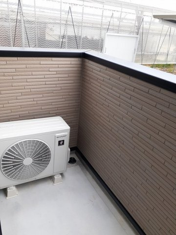 アンソレイエ　　刈谷市近郊の賃貸はクラスホームのバルコニー|陽当たり良好なバルコニーです