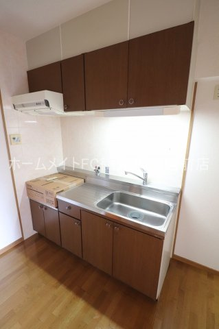 大阪市鶴見区放出東３丁目の賃貸マンションのキッチン