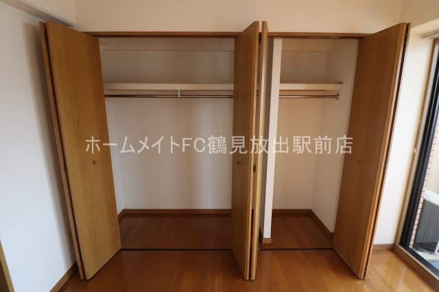 大阪市鶴見区放出東３丁目の賃貸マンションの収納