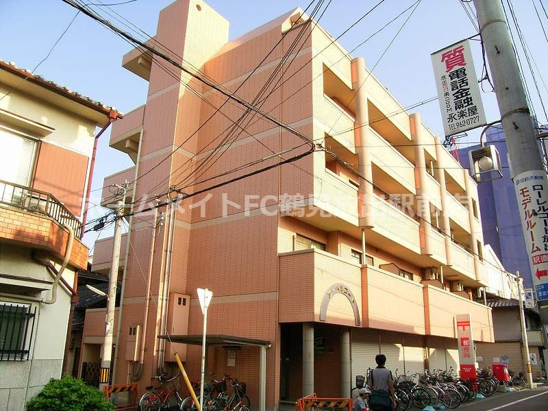 大阪市鶴見区放出東３丁目の賃貸マンションの外観