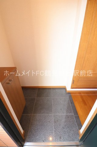 大阪市鶴見区放出東３丁目の賃貸マンションの玄関