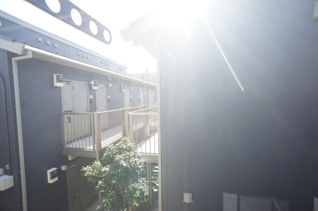 江東区亀戸５丁目のアパートの展望|南正面眺望♪