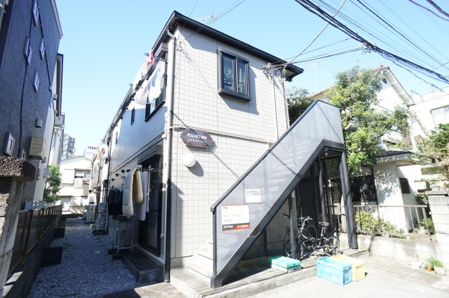 江東区亀戸５丁目のアパートの外観|閑静な住宅街♪南向き♪