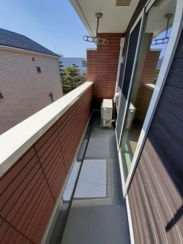 リバーサイド　Ｋｉｒａ　　刈谷市近郊の賃貸はクラスホームのバルコニー|お洗濯にも便利なバルコニー付き